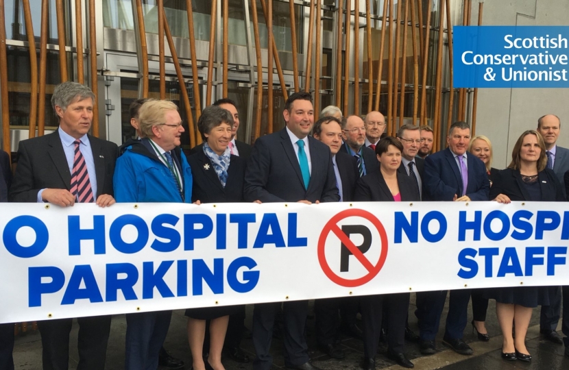 MSP support National Review of Hospital Parking