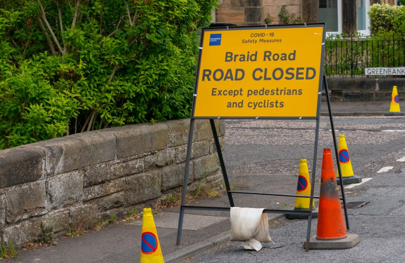 Braid Road closed