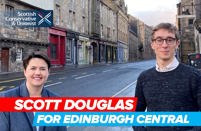 Scott Douglas for Edinburgh Central Ruth Davidson