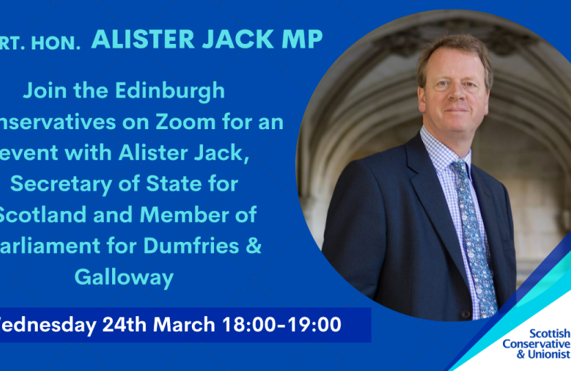 Alister Jack MP event