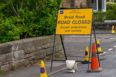 Braid Road closed
